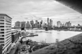 Through the Bridge, A View of Manhattan through the Manhattan Bridget.jpg - 19565 Bytes